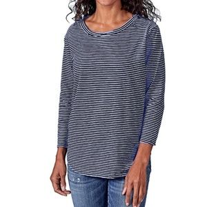 ●FRESH PRODUCE Pinstripe Catalina 3/4 Sleeve Shirt